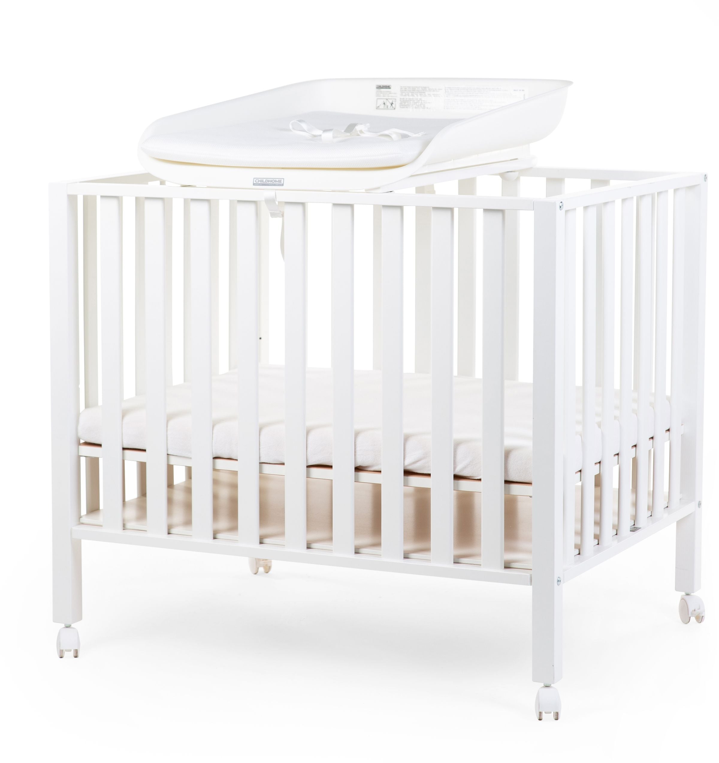 Childhome Evolux Changing Unit for Bed/Playpen - White