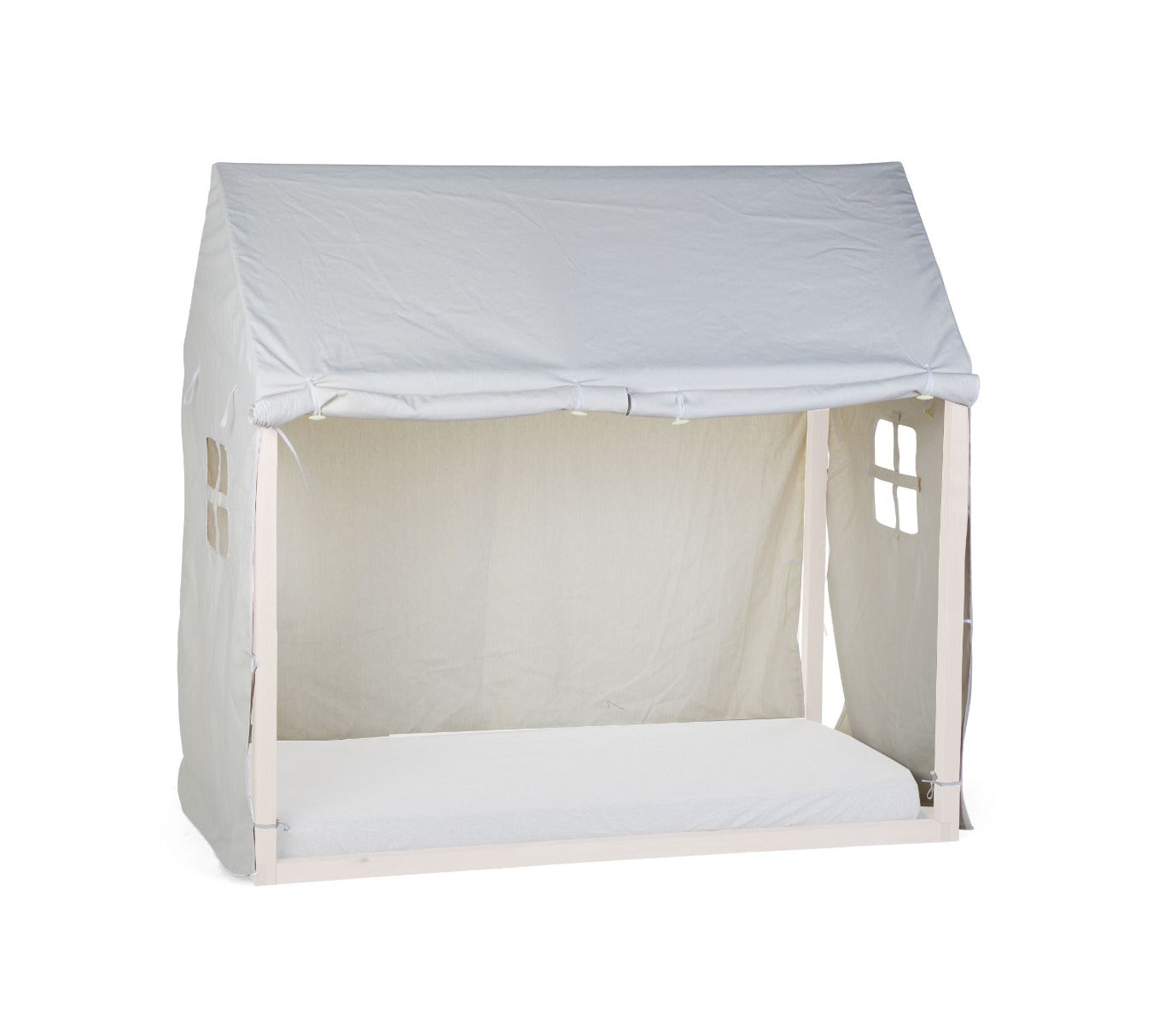 Childhome House Tent Bed Frame Cover (70x140cm) - White