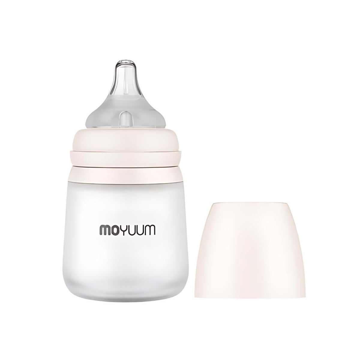 Moyuum Premium Silicone Baby Bottle with Teats, 160ml
