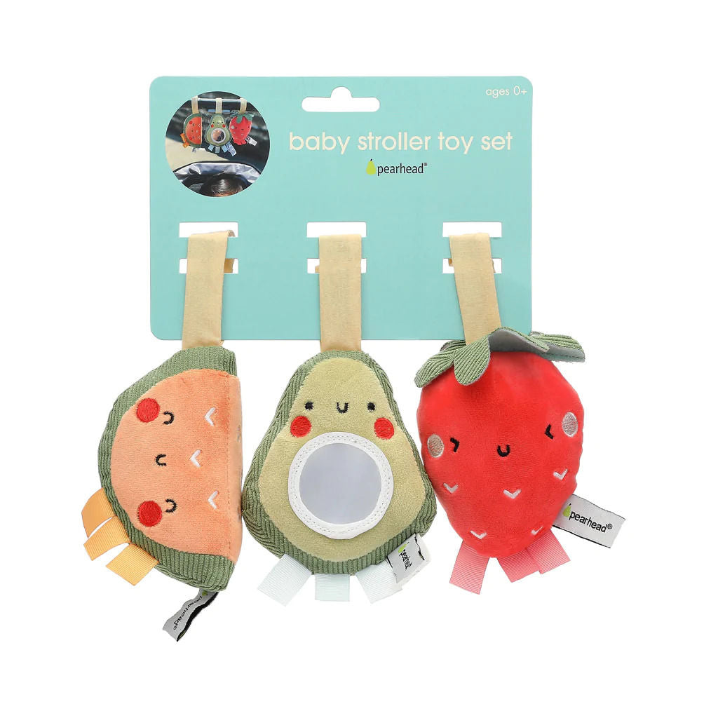 Pearheads Stroller Toy Set - Fruits