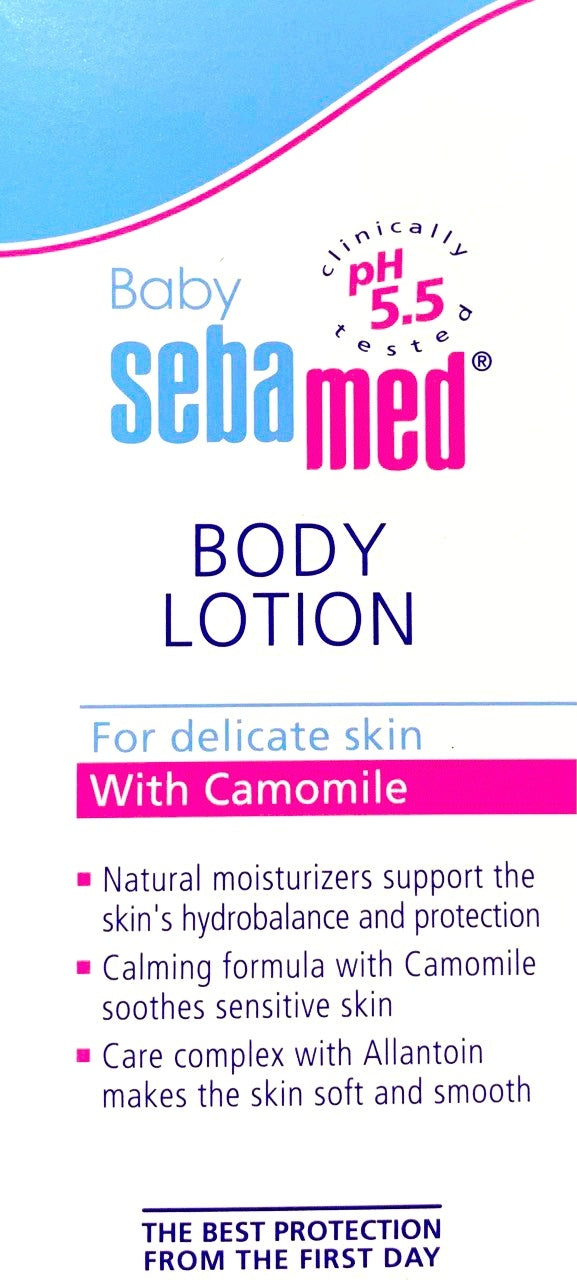Sebamed Baby Body Lotion, 200ml (Exp 10/27)