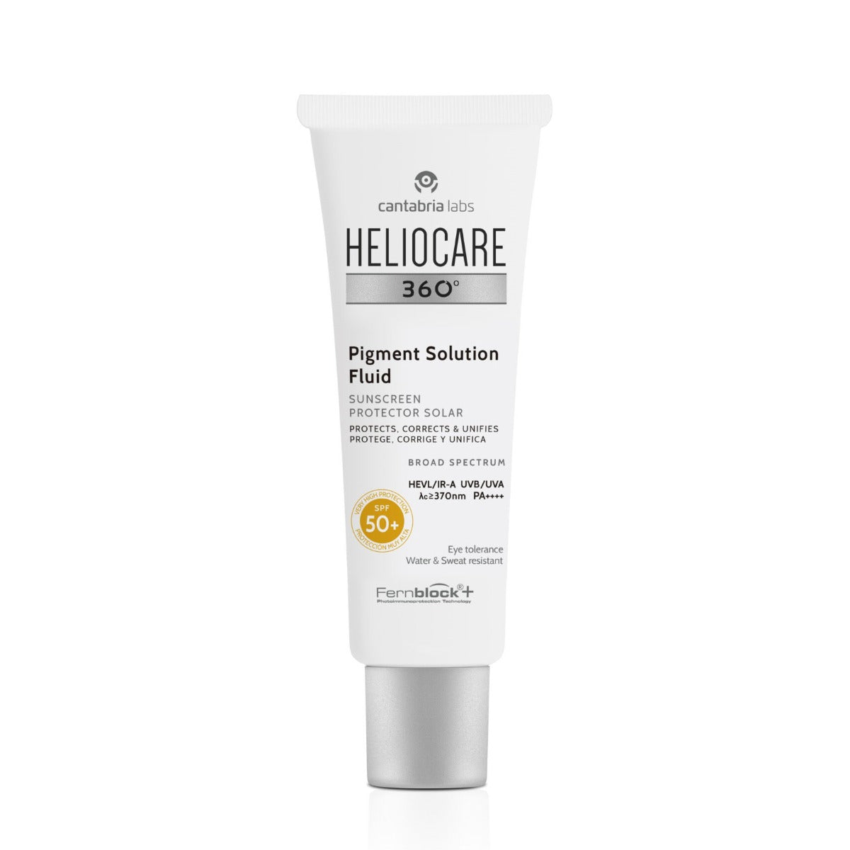 Heliocare 360° Pigment Solution Fluid SPF 50+ Sunscreen (50ml) - Exp 03/27