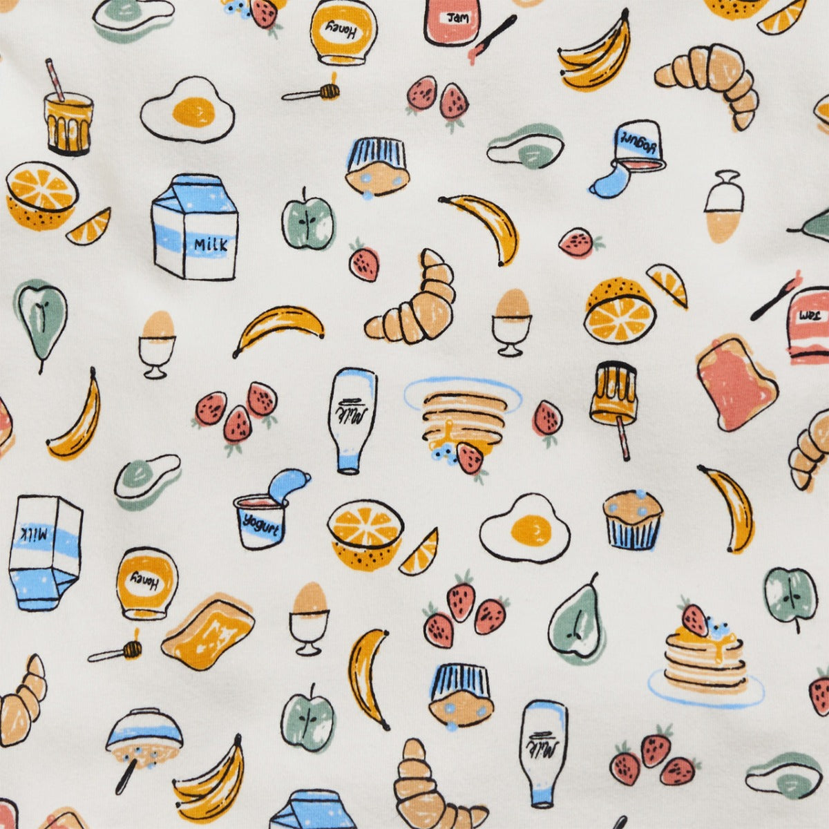 Love to Dream Kids Long Sleeve Pyjamas Set - Breakfast (2 Sizes)