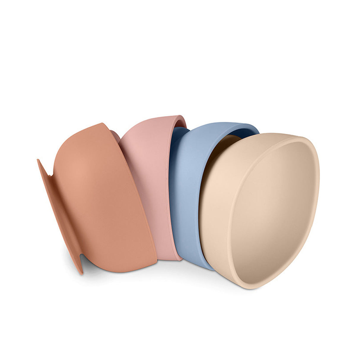 Biomom Silicone Simple Flap Square Suction Bowl (3 colors)