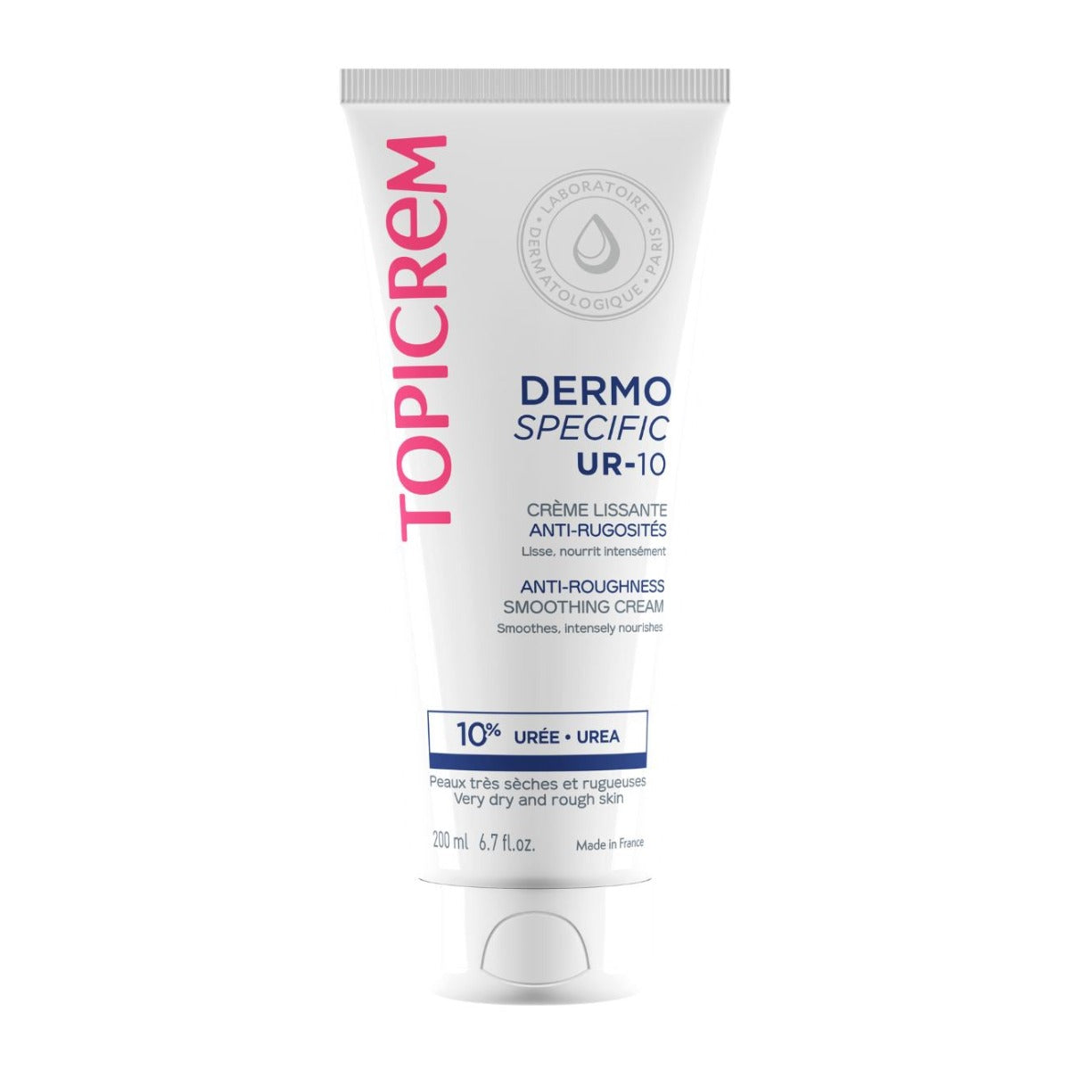 Topicrem Dermo Specific UR-10 Anti-Roughness Smoothing Cream, 200ml (Exp 05/27)