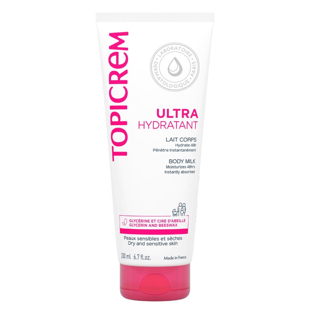 Topicrem Ultra Moisturizing Body Milk, 200ml (Exp 12/27)