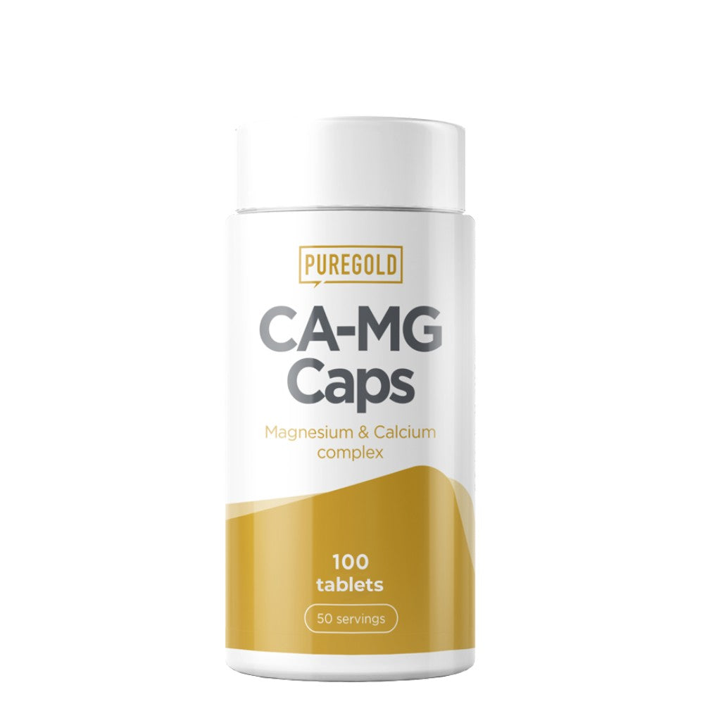 Pure Gold Protein CA-MG Supplement, 100 Tabs (Exp 06/26)