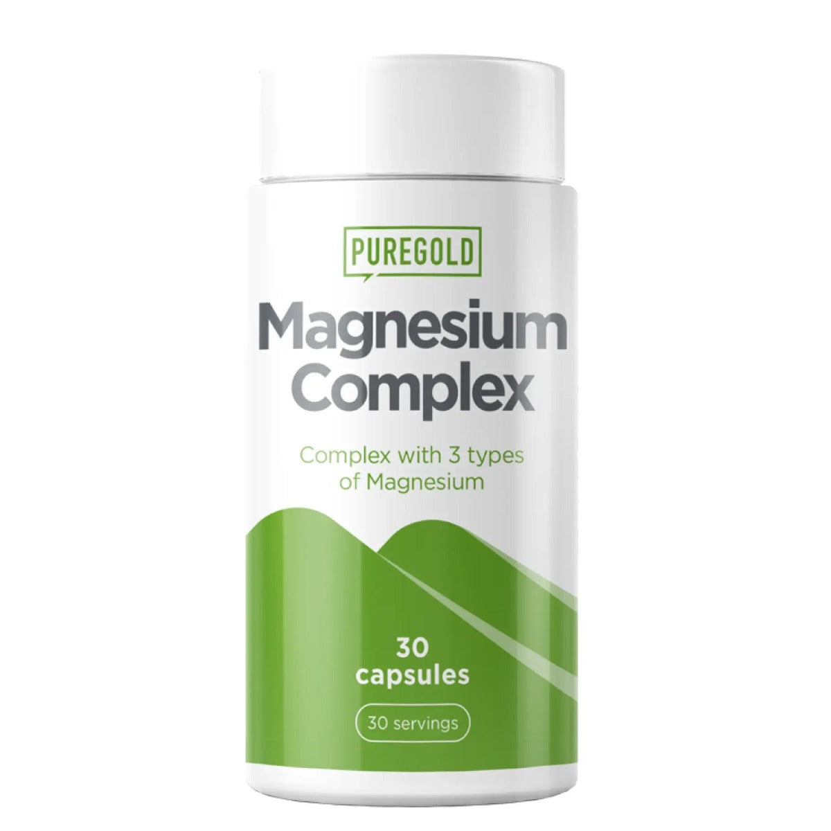 Pure Gold Protein Magnesium Complex, 30 Caps (Exp 09/26)