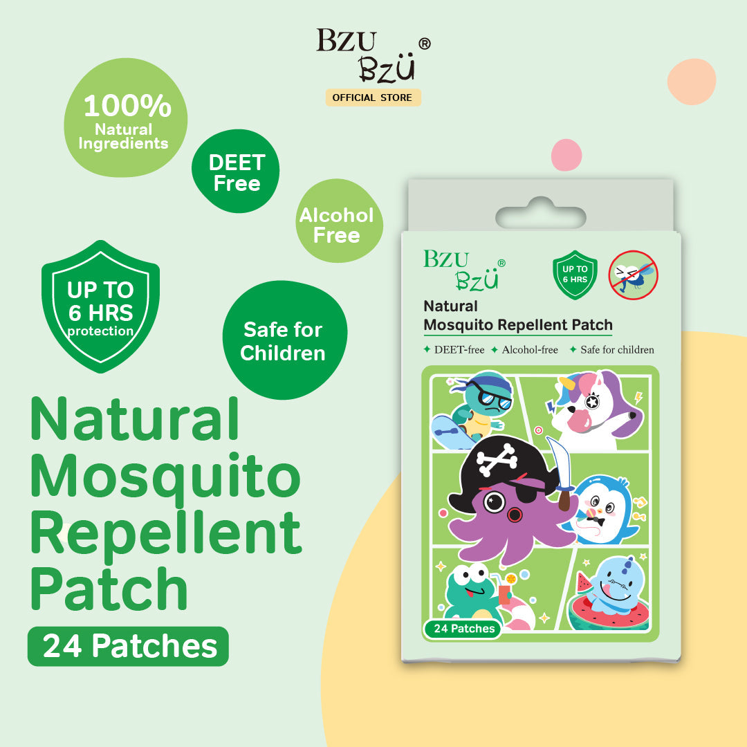 BZU BZU Natural Mosquito Repellent Patch, 24pcs (Exp 01/28)