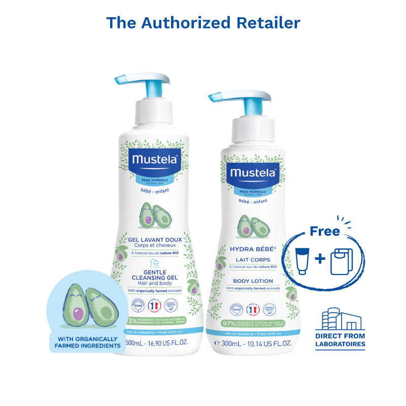 Mustela Clean & Hydrate Bundle (exp 06/27)