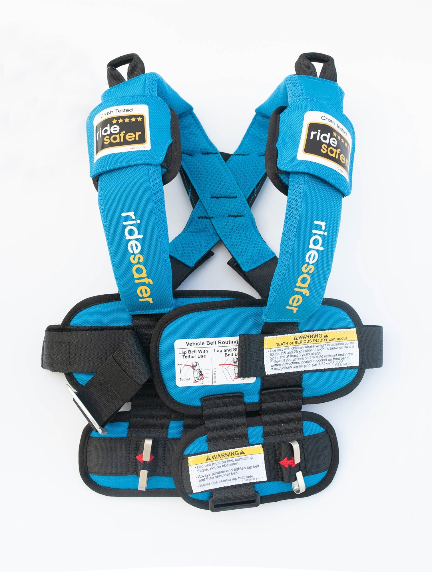 Ride Safer Delight Travel Vest Generaton 5  - Blue (2 Sizes)