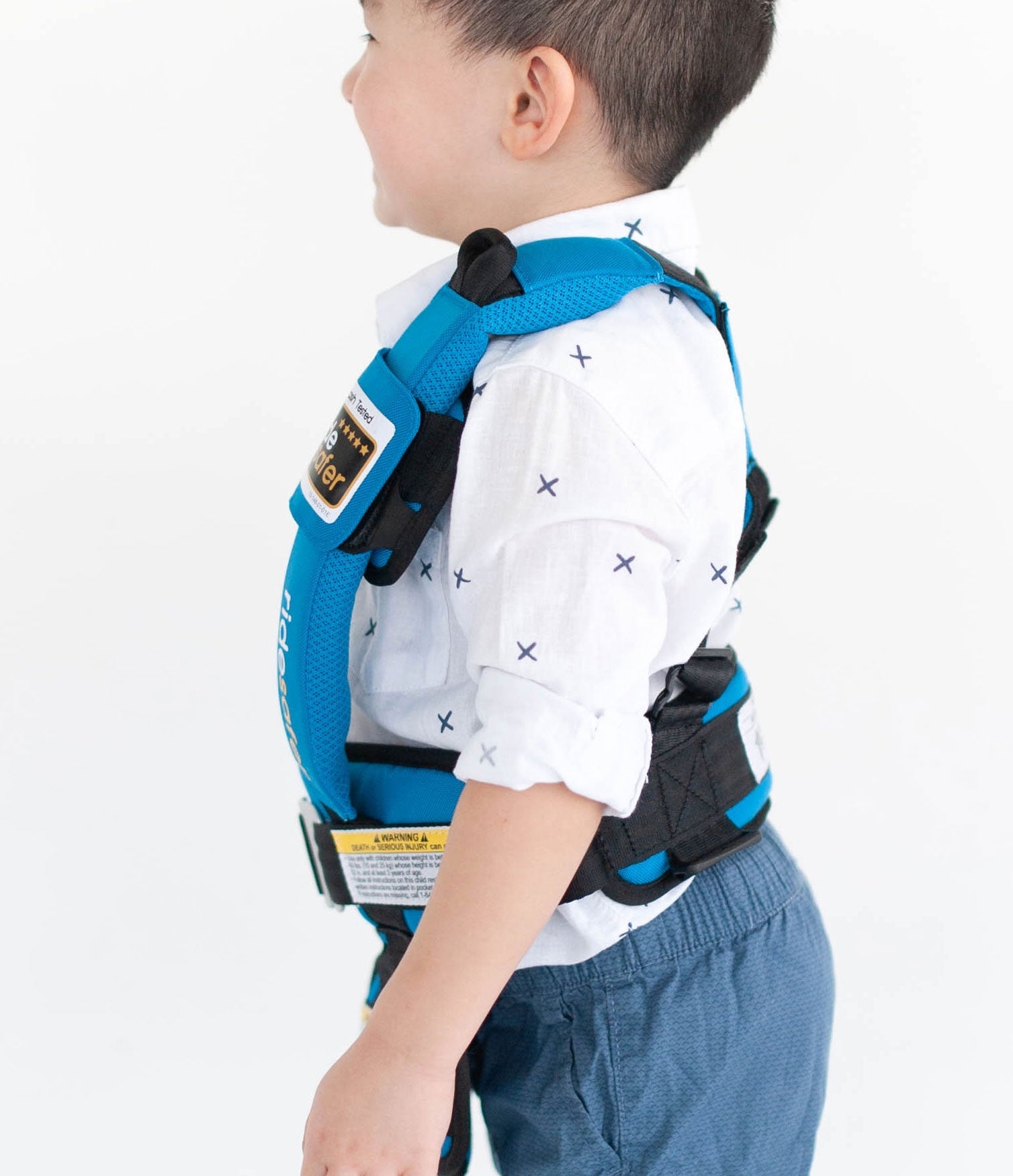 Ride Safer Delight Travel Vest Generaton 5  - Blue (2 Sizes)