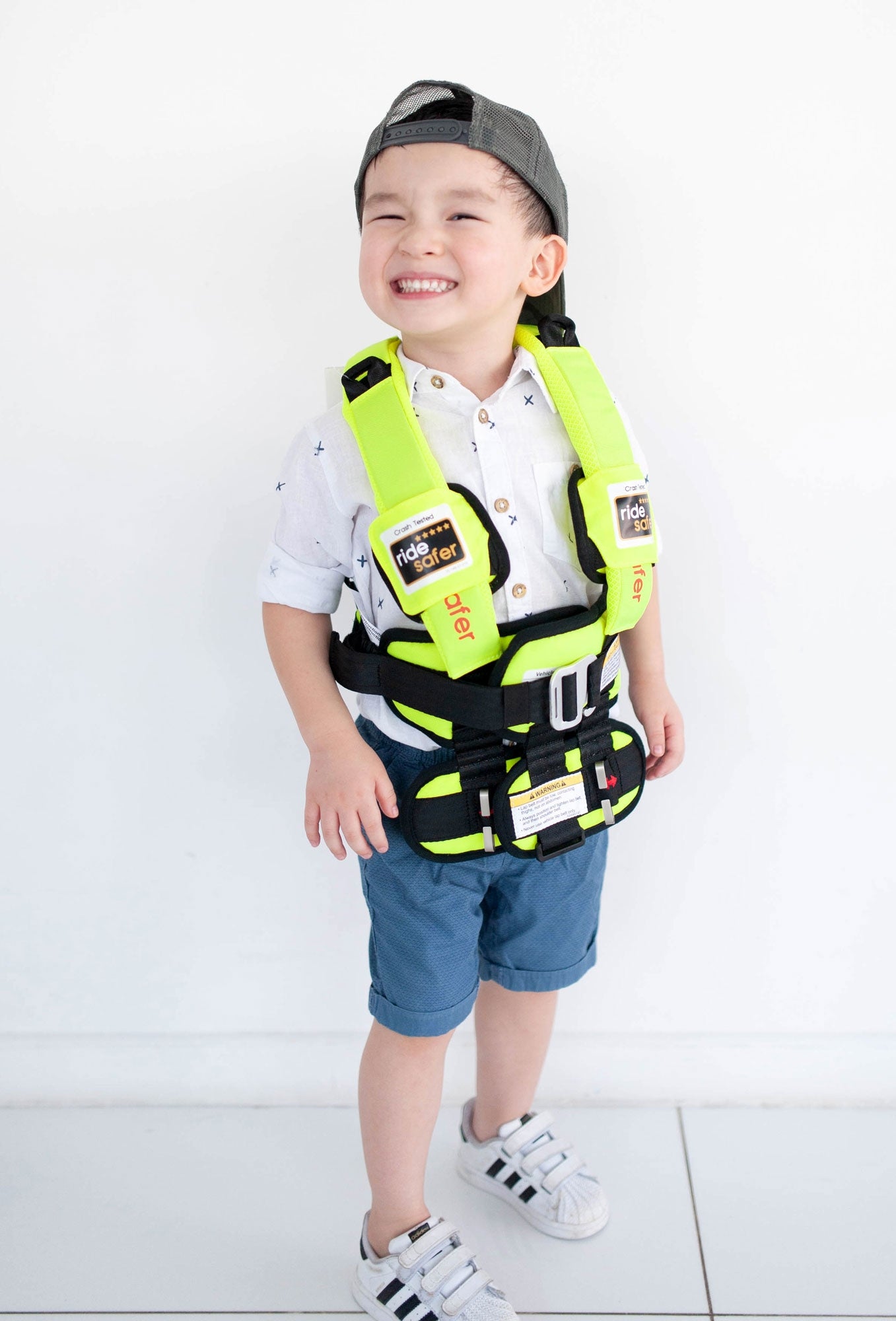 Ride Safer Delight Travel Vest Generaton 5  - Yellow (2 Sizes)