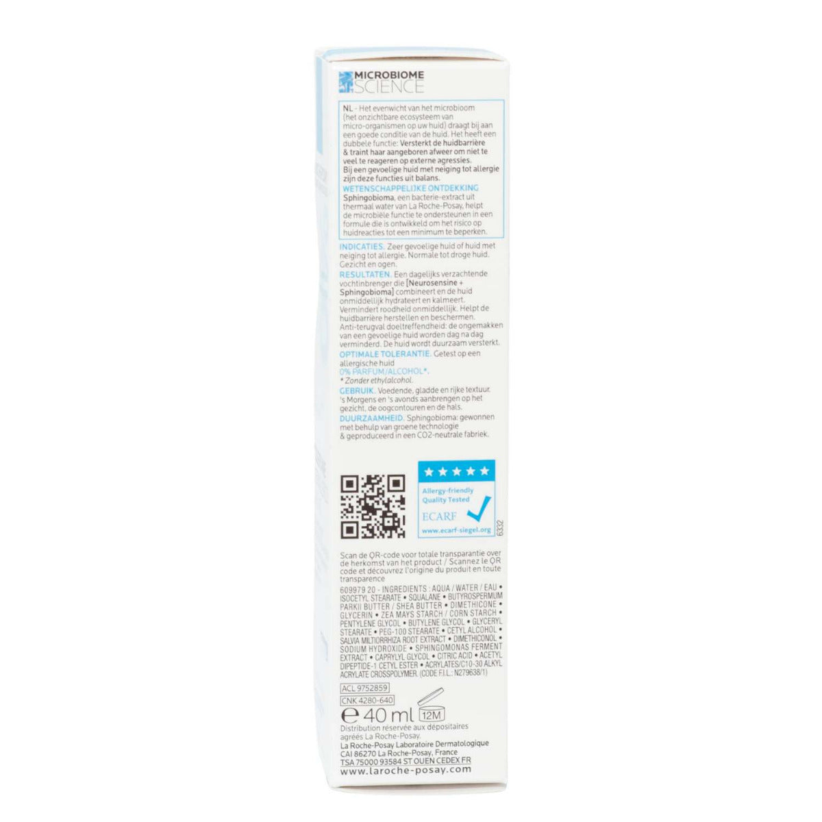 La Roche-Posay Toleriane Dermallergo Cream, 40ml - Exp 11/26