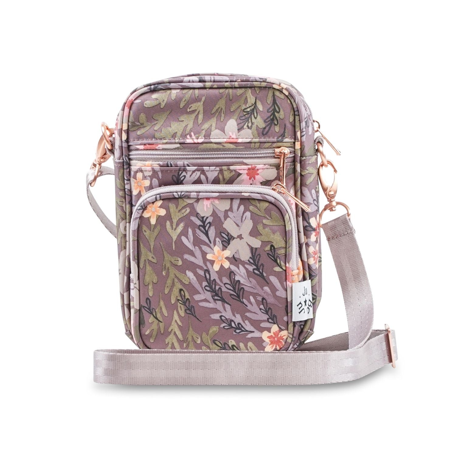 Jujube Mini Helix Rose Gold Messenger Bag (2 Designs) - Pupsik Singapore