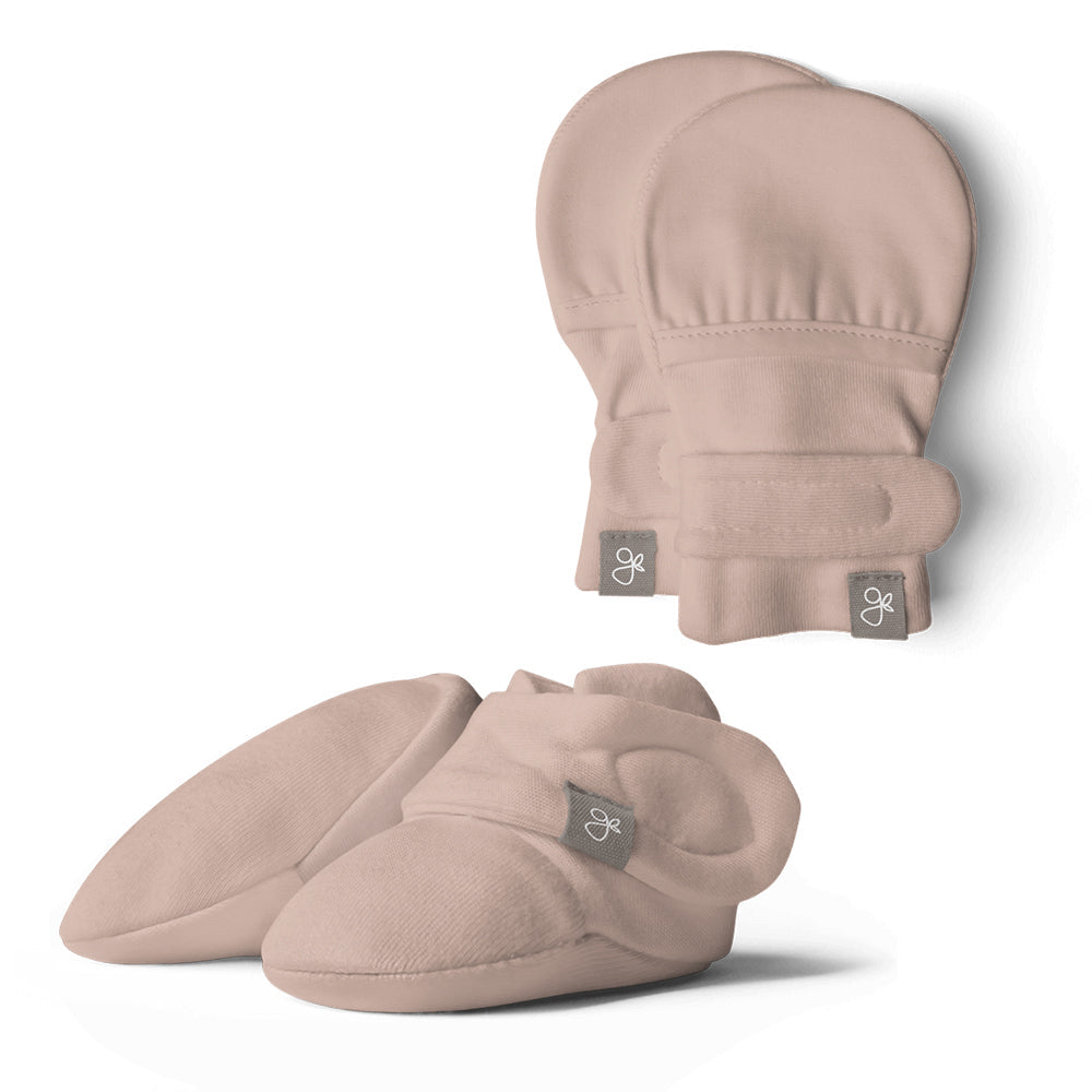 GoumiKids Baby Mittens & Booties Set (3-6m) (6 Designs)