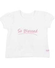 RuffleButts White 'So Blessed' Angel Tee (2 sizes)