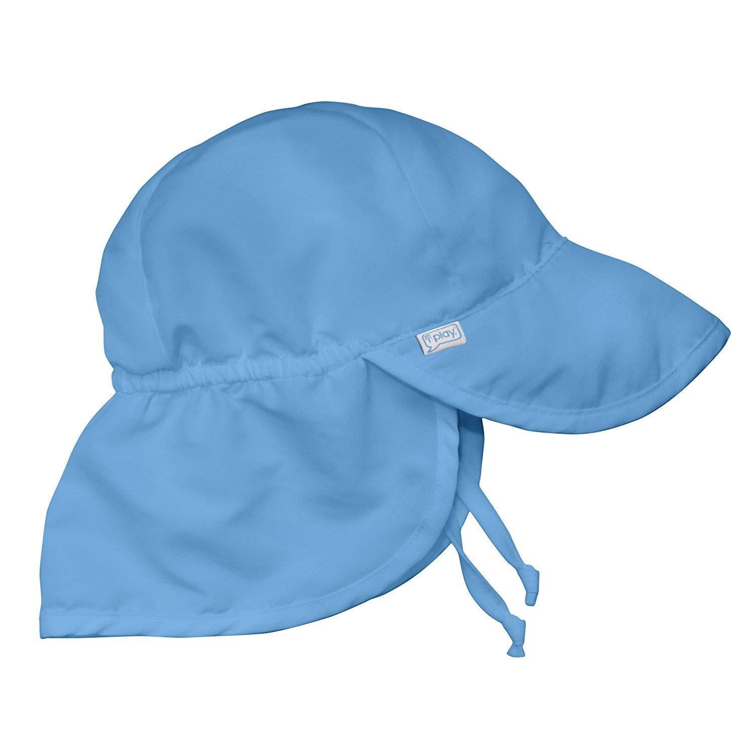 IPlay Flap Sun Protection Hat - Light Blue (2 Sizes)