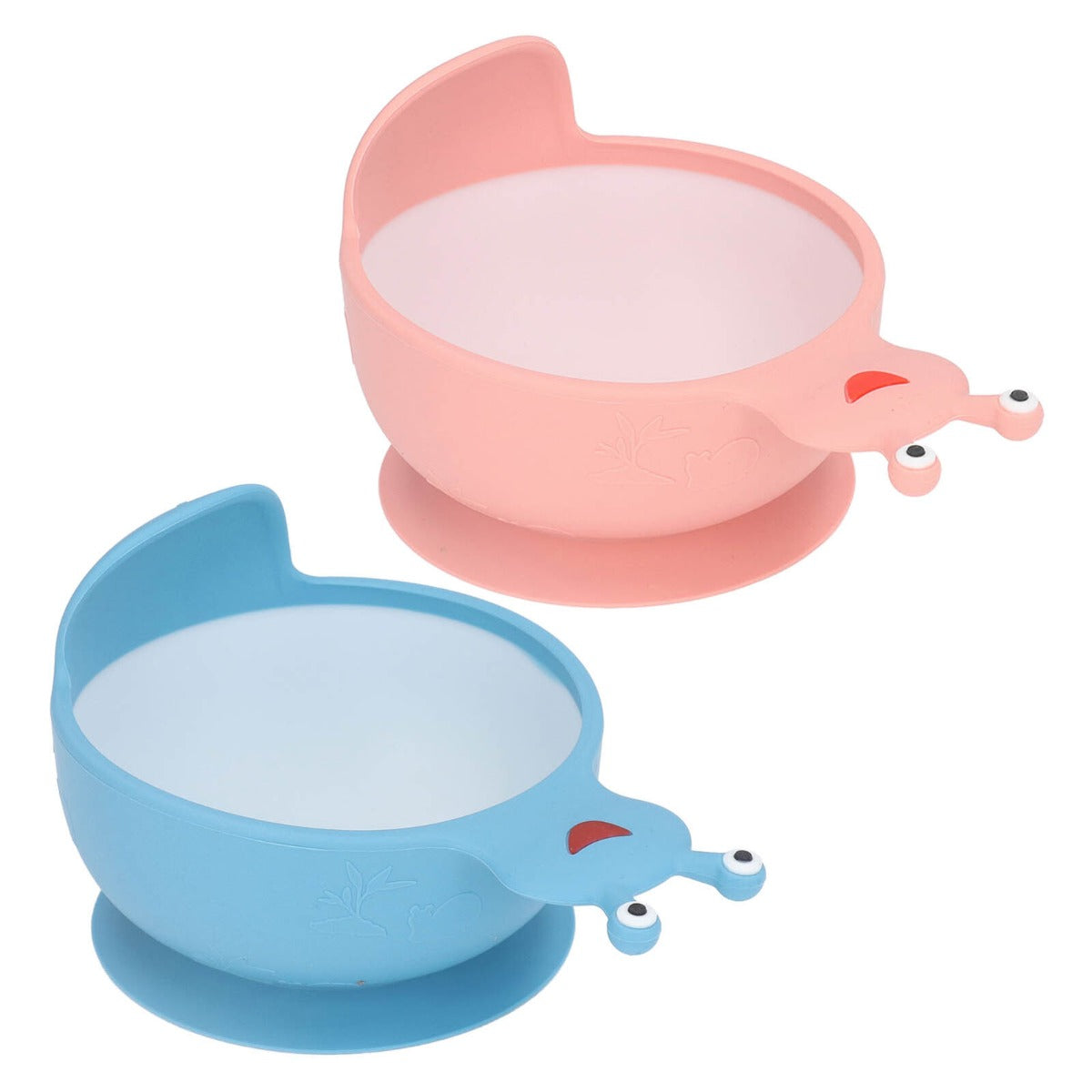 Biomom Baby Silicone Snail Suction Bowl (3 Colours)