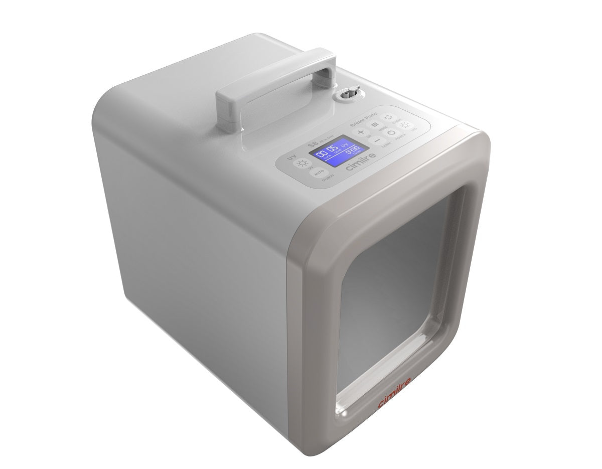 Cimilre S8 Double Electric Breast Pump & UV Sterilizer (2-in-1)