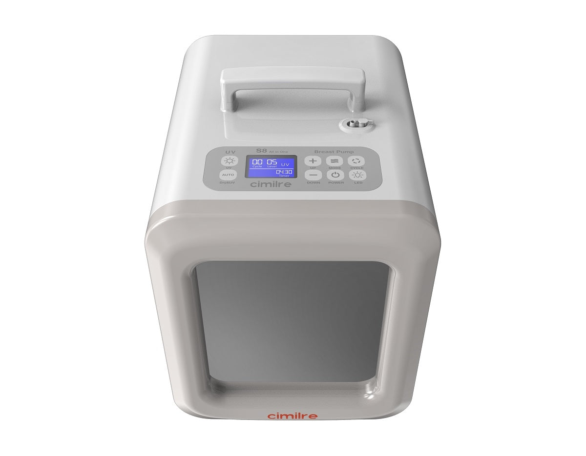 Cimilre S8 Double Electric Breast Pump & UV Sterilizer (2-in-1)