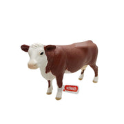 Schleich Hereford Cow Animal Figurine Toy