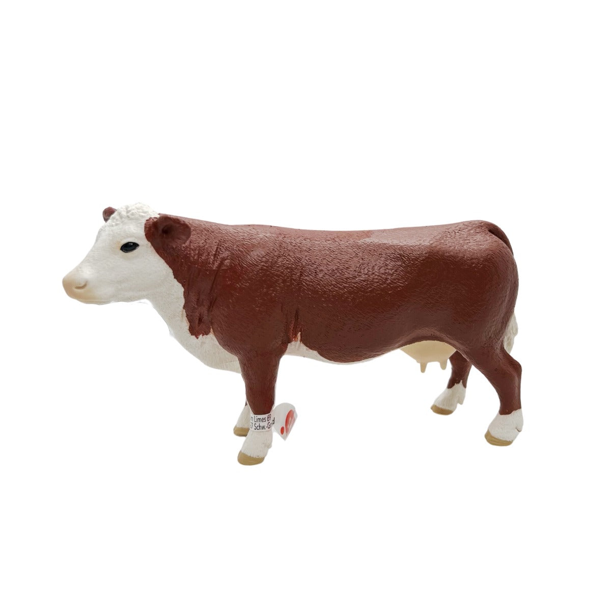 Schleich Hereford Cow Animal Figurine Toy