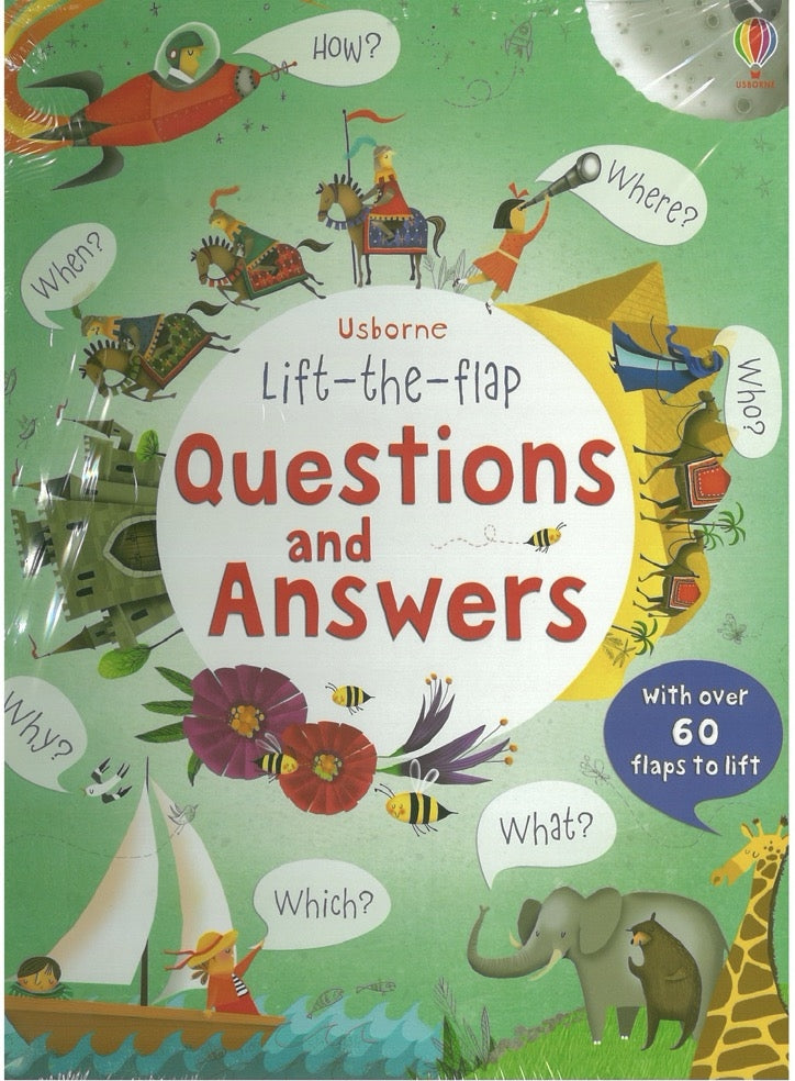 Usborne Lift-the-Flap Questions & Answers Board Book