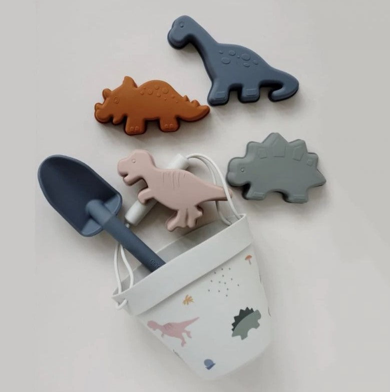 Biomom Silicone Beach Toy Set (3 Colors) - Pupsik Singapore