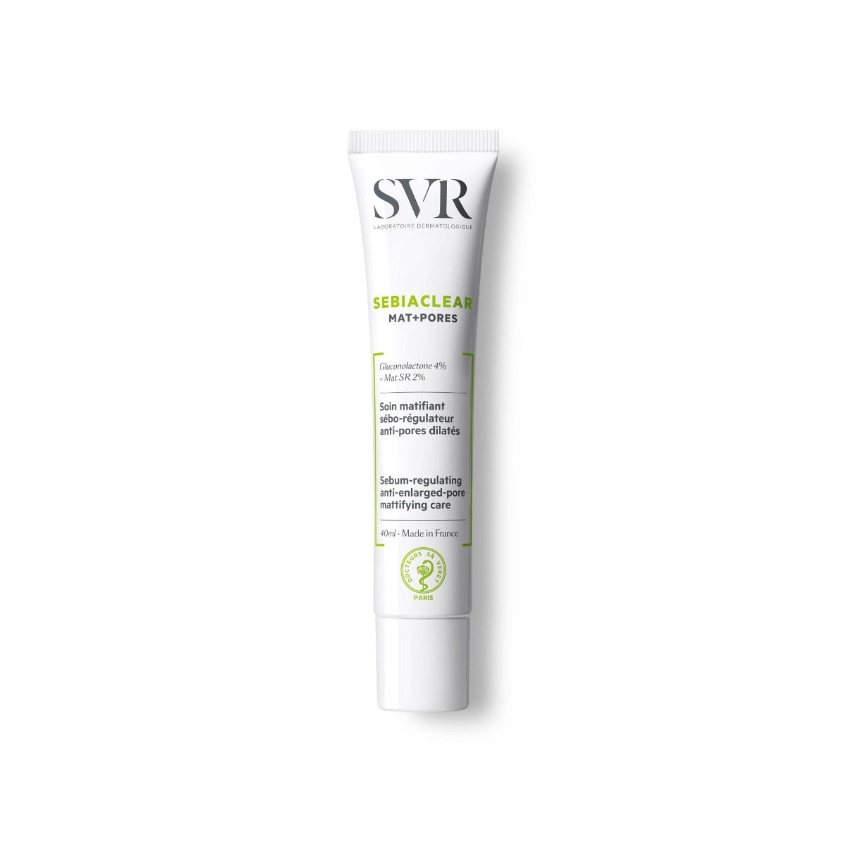SVR Sebiaclear Mat+ Pores Treatment, 40ml (Exp 02/26)