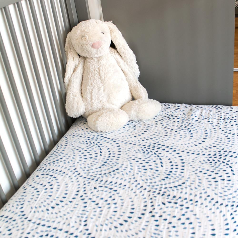 Bebe Au Lait Classic Muslin Fitted Crib Sheet (70x130cm) (18 Designs) - Pupsik Singapore