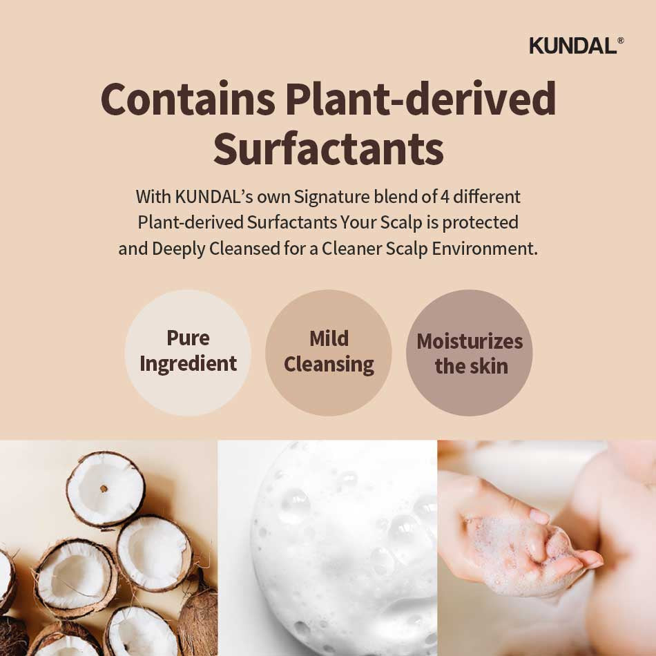 Kundal Honey & Macadamia Nature Shampoo, 400ml Refill Bag - Baby Powder (Exp 05/27)