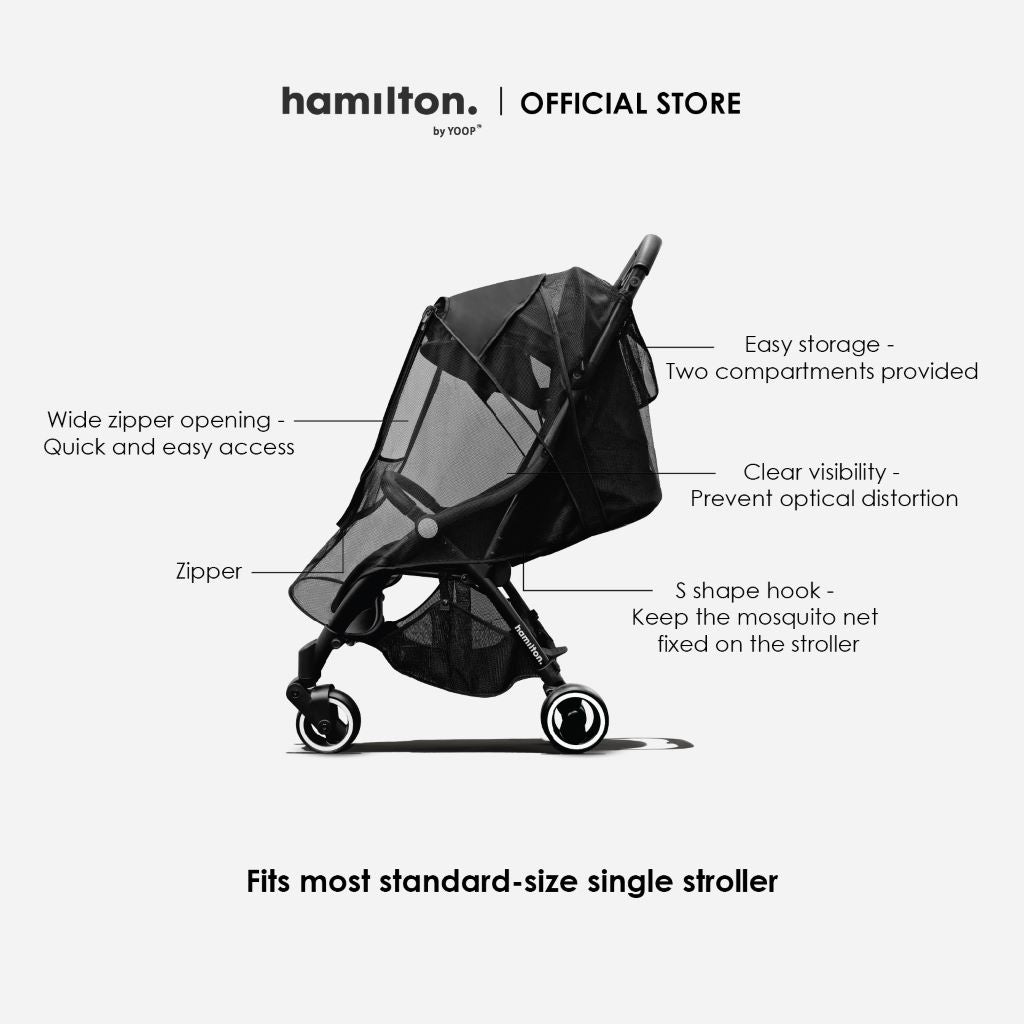 Hamilton Mosquito Net for Strollers