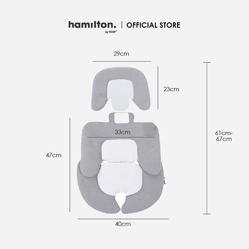Hamilton Head & Body Support Seat Cushion Liner
