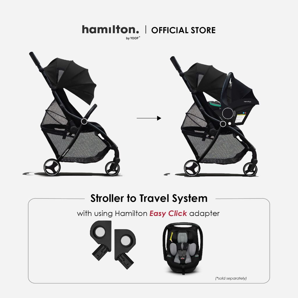 Hamilton Zeno Plus Car Seat Adapter for Z1/XL Stroller