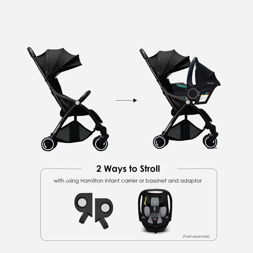 Hamilton X1 Lite MagicFold Stroller (2 Colors)