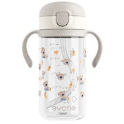 Evorie Tritan Kids Straw Water Bottle Mug, 300ml (21 Designs)