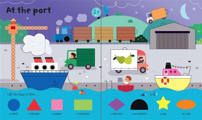 Usborne Lift-the-Flap Board Book Series - Age: 2+ (Multiple Titles) - Pupsik Singapore