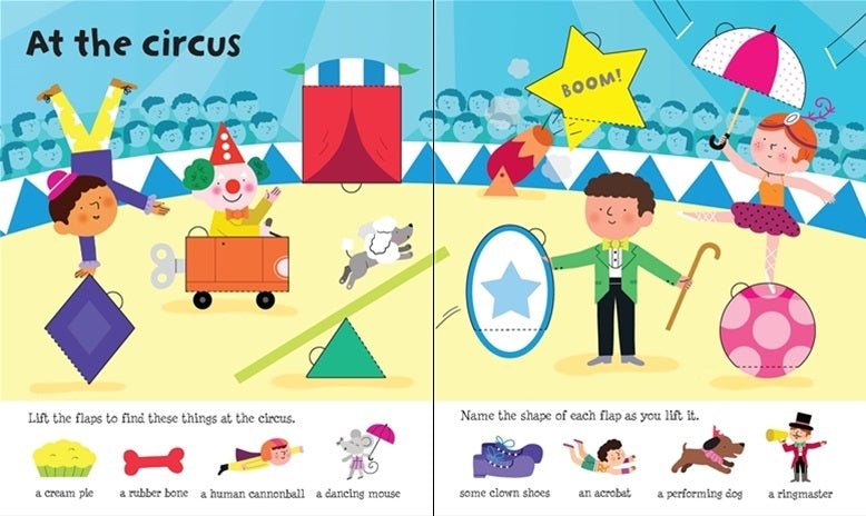 Usborne Lift-the-Flap Board Book Series - Age: 2+ (Multiple Titles) - Pupsik Singapore