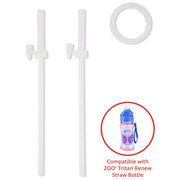 Skip Hop Zoo Extra Straws for Tritan Renew Straw Bottle, 2pk