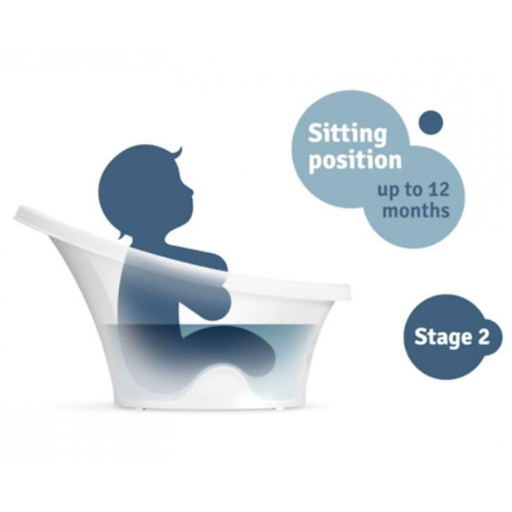 Shnuggle Baby Bath Tub with Plug & Foam Backrest (6 Colors)