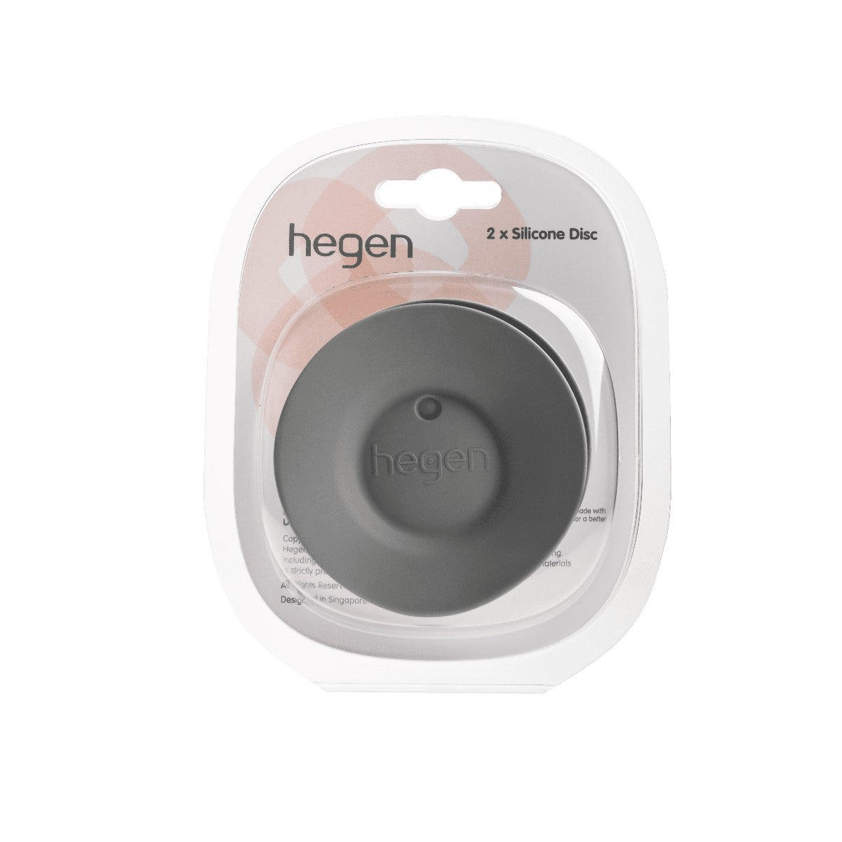 Hegen Silicone Disc for 240ml/8oz All Rounder Cup, 2pk