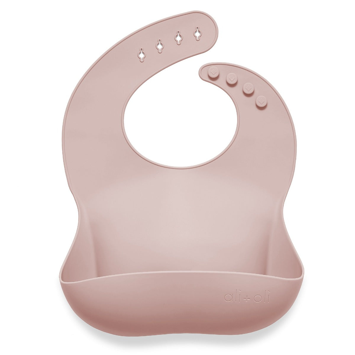 Ali+Oli Baby Silicone Bibs (7 Colours) - Pupsik Singapore