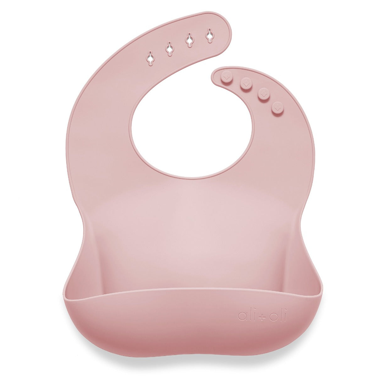 Ali+Oli Baby Silicone Bibs (7 Colours) - Pupsik Singapore