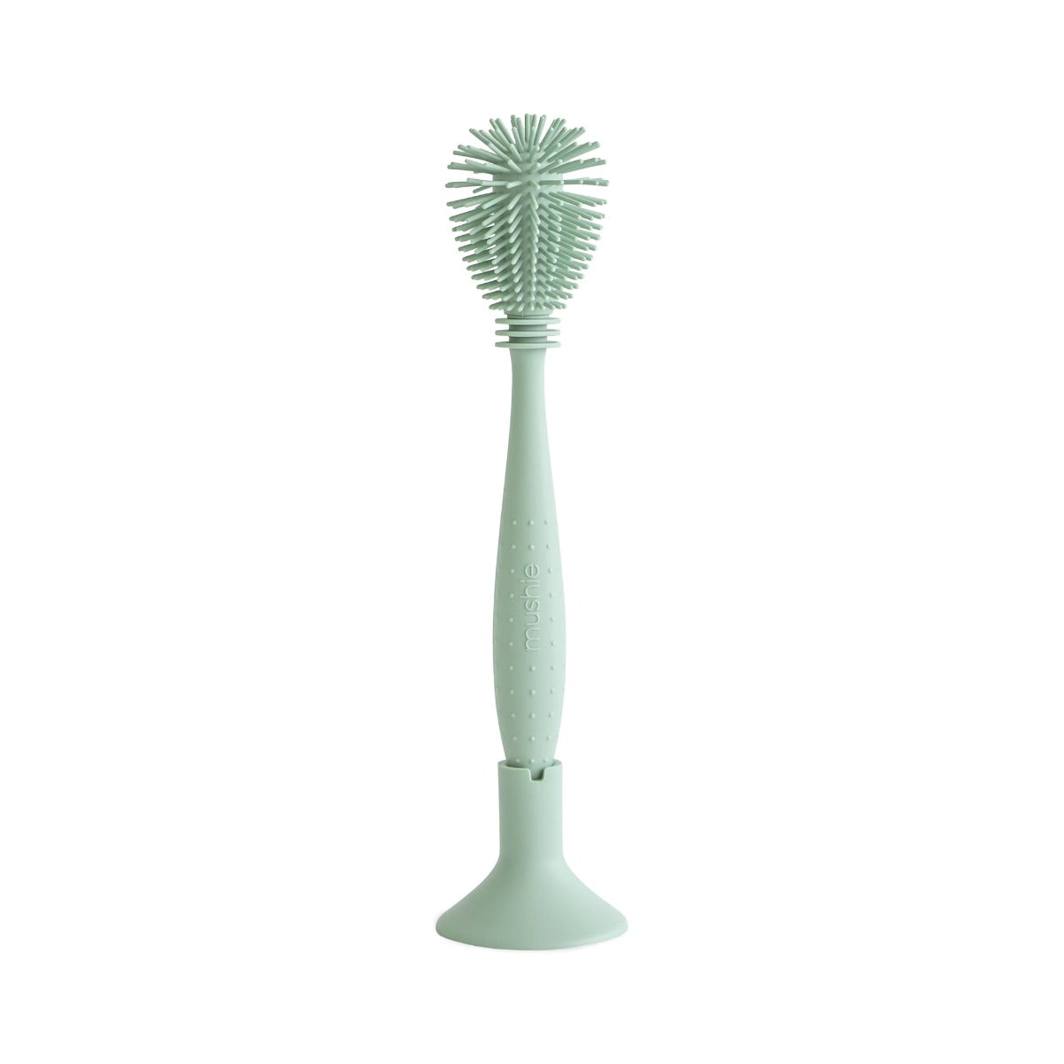 Mushie Silicone Baby Bottle Brush (3 Colors)