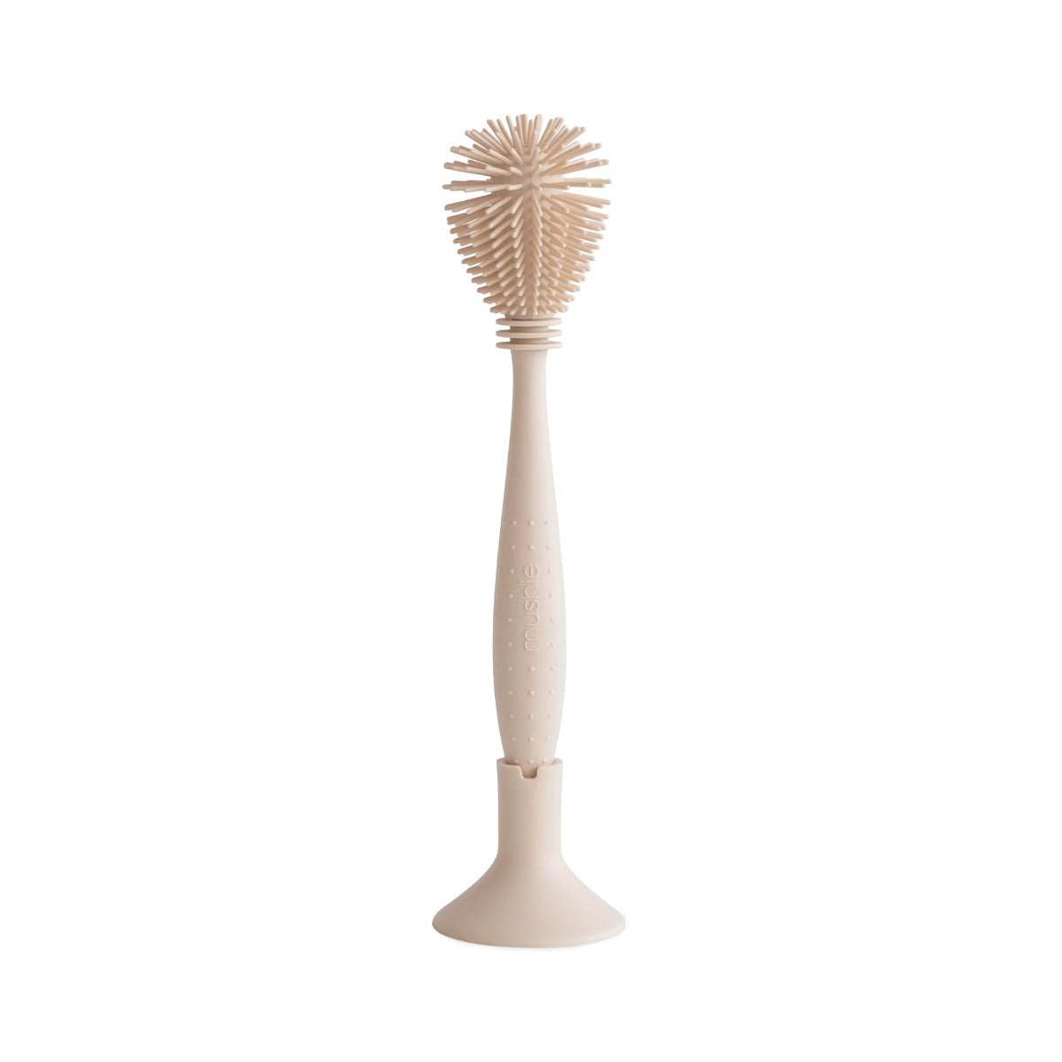 Mushie Silicone Baby Bottle Brush (3 Colors) - Pupsik Singapore