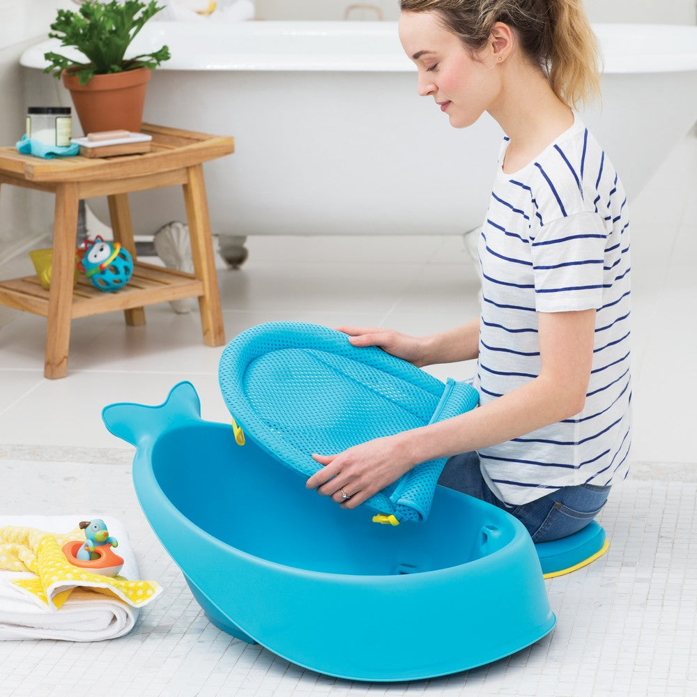 Skip Hop Moby Smart Sling 3-stage Baby Bath Tub (3 Colors) - Pupsik Singapore