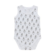 Baa Baa Sheepz Baby Bamboo Onesie - Small Sheepz White (4 Sizes)