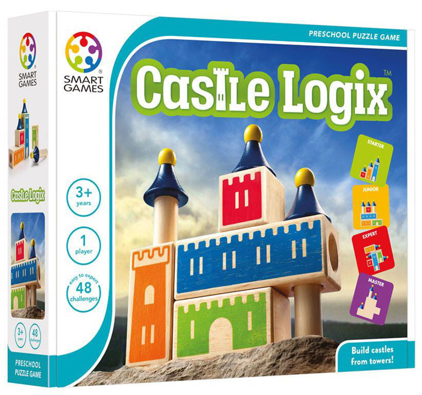 SmartGames Castle Logix Building Puzzle Game