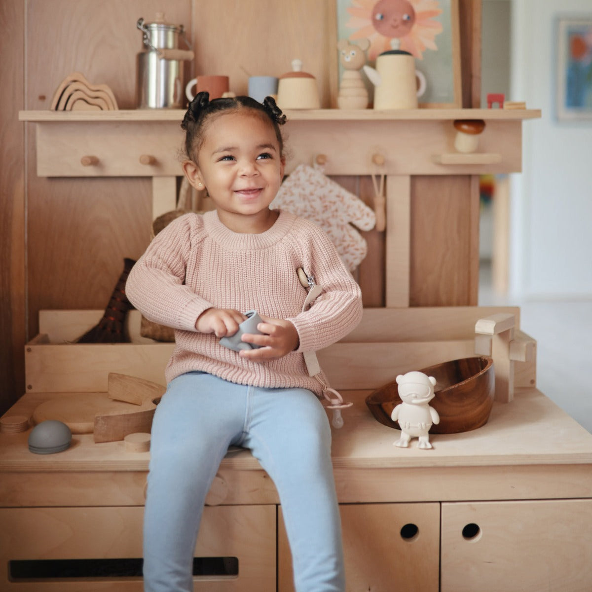 Mushie Mold Free Bath Play Set, 4pcs (3 Designs)